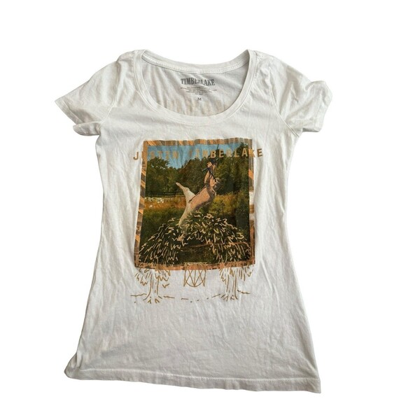 Justin Timberlake T Shirt Man of Woods Graphic Tee Tour Concert Singer Size‎ M - Picture 3 of 5